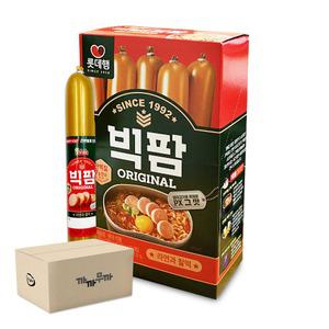 롯데 빅팜 오리지날 소시지 600g (60gx10개) (1박스-8통)