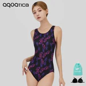 [하프클럽/아쿠아티카]아쿠아티카 여성 실내수영복 AQA1620 단품3종세트