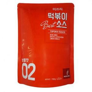 미쓰리 떡볶이소스 02 보통맛, 780g, 1개 one option