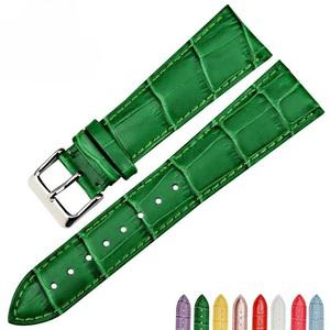 가죽 시계 스트랩 16 18 20 22 mm 패션 색상 구찌 호환용 여성용 시계 밴드
