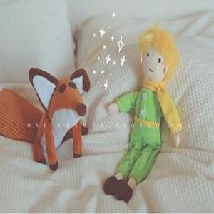 어린 왕자 여우 인형 인형 장난감 장식 생일 선물 세트