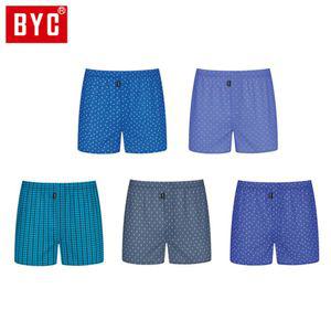 BYC 남성 프리시티 5매입 트렁크팬티 남성팬티 팬티 남성속옷