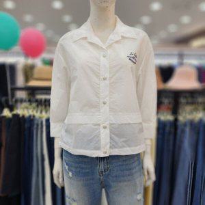 [조이너스]여성 브랜드 24신상 쉬폰 면 가디건 남방 셔츠 블라우스JEU5WRC310_US