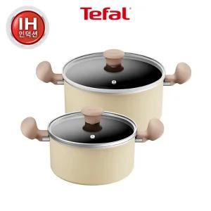 [테팔] 데이지 인덕션 냄비 2종(양수20+양수24)