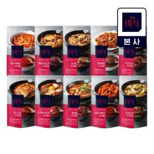 [더미식] 바지락순두부/매운탕/갈치조림 외 9종 요리양념 3+3 골라담기