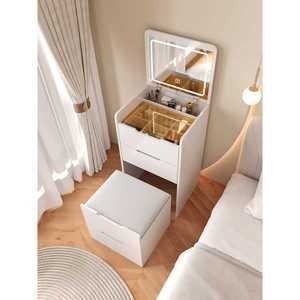 틈새 슬림 화장대 공주 북유럽 스토리지 메이크업