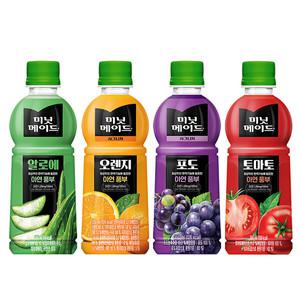미닛메이드 6+6 골라담기 350ml 12개 시그니처 오렌지 주스 포도 토마토 알로에 과일주스