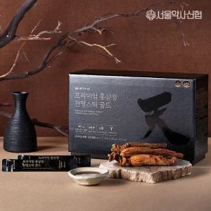 [서울약사신협] 프리미엄 홍삼정 천명스틱 골드 100포, 대용량 1000ML /활력충전