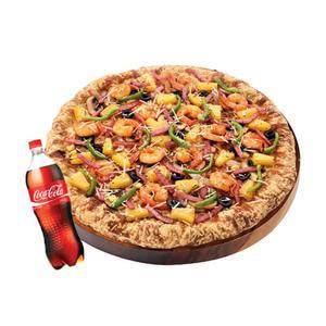 [피자마루] 하와이안 쉬림프 바이트 피자 + 콜라1.25L