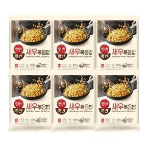 [CJ제일제당][T] 햇반 쿡반 새우볶음밥420g X 6개