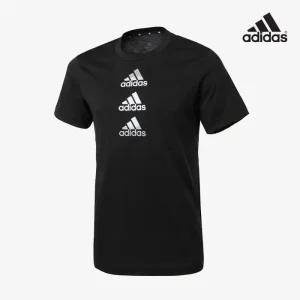 갤러리아 아디다스 D2M 로고 라운드넥 여름 반팔티셔츠 HM4797