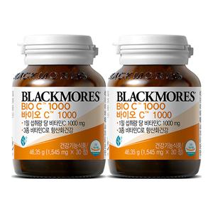 블랙모어스 바이오C 1000, 30정, 2개