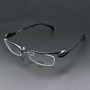 남자 티타늄 안경테 가벼운 안경태 반무테 안경 1153