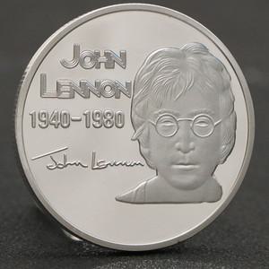 비틀즈 존 레논 기념주화, 영국 음악가 은화, 록 명예의 전당