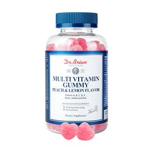 닥터브라이언 멀티비타민 구미 피치&레몬 플레이버, 100구미, 1개