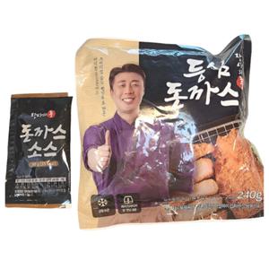 장사의신 돈카츠 밀키트 등심 돈까스 4팩 960g (팩당 2개입 총8개)