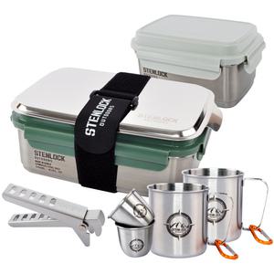 [스텐락] 본사 국내제조 캠핑반합 풀세트 7종