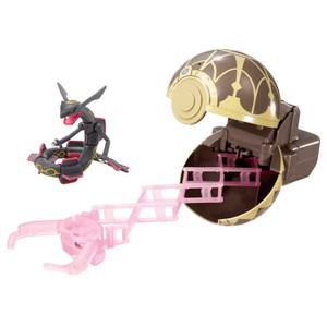 포켓몬스터 스칼렛 바이올렛 포켓몬 피규어 몬콜레 MS 검은 레쿠쟈 캐치 고대의 몬스터볼 세트