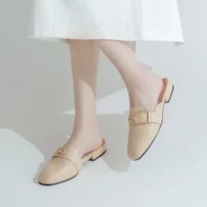 SOVO 베르네 버클 여성 슬리퍼 블로퍼 뮬 2cm 5cm