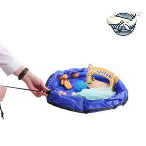 [오너클랜]아이 장난감 정리 매트 가방 수납 주머니