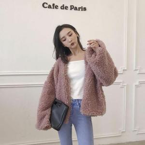 [피커]편한가디건 여성 뽀글이 가오리핏