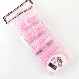 집게 헤어롤 구르프 찍찍이 볼륨 뽕 펌 5개입