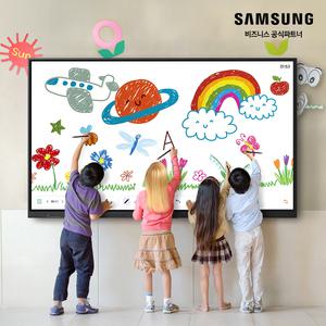 삼성 안드로이드 전자칠판 86WA 217.4cm LH86WAFWLGCXKR + 한성 이동식스탠드 (삼성무료설치)/