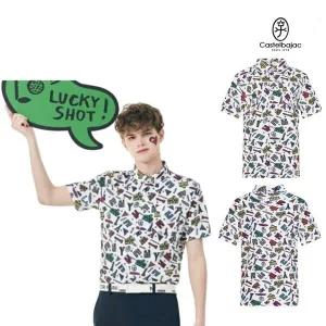 까스텔바작 남성 골프 메쉬 져지 여름 반팔 티셔츠 BG-DMTS214