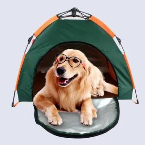 미니사이즈 강아지전용텐트 원터치강아지야외텐트 방석포함