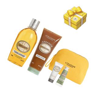 록시땅 선물세트 아몬드 샤워오일 스크럽 듀오