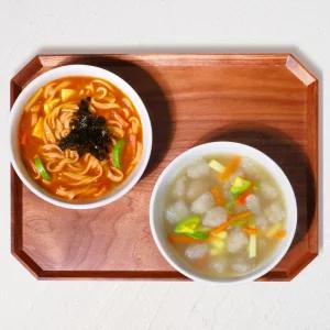 [강원도미식] 감자옹심이4팩+얼큰장칼국수4팩