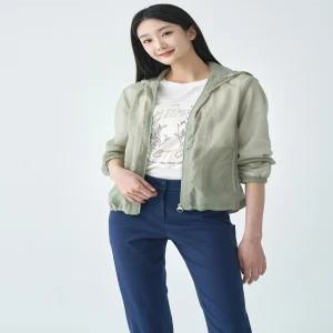 [지센][에센셜] 젤리 프린팅 바람막이 점퍼 LSJPO473_GE