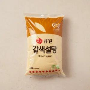 큐원 설탕(갈색)3kg