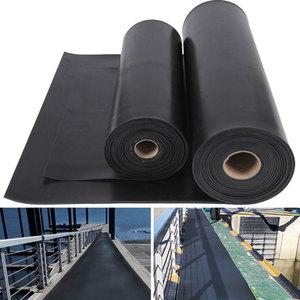 민고무 검정고무매트 1.6T 검정롤 생고무매트 작업용 바닥 깔개 학교 다용도 다목적