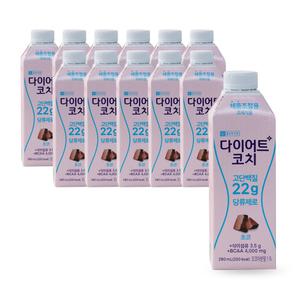 종근당건강 다이어트코치 초코 280ml x12개