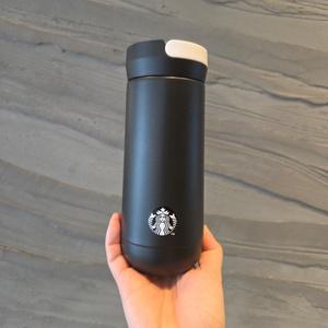 스타벅스 SS 시그니처 나수 텀블러 355ml 각인 선물 손잡이 블랙