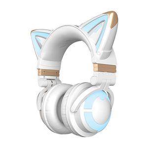 고양이헤드셋 귀여운 여성 학생 무선 게이밍 헤드셋