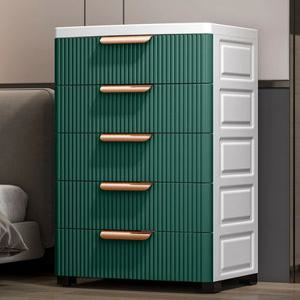 5단 플라스틱 서랍장 와이드 드레스룸 600 700 수납장 플라스틱서랍장 대형 화장대