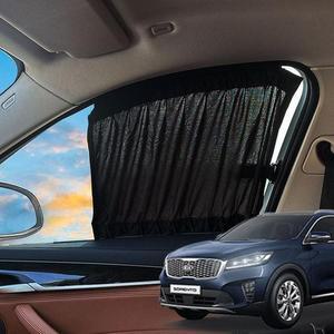 [BZFH092K_55]더뉴쏘렌토 차박 암막커텐 햇빛가리개