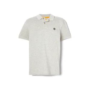 [팀버랜드]남성 스몰 로고 폴로 반팔티 그레이_TB0A24H20521