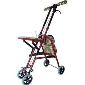 할머니유모차 휴대용 접이식 좌석휠체어 경량보행기 스쿠터 여행용 경량 실버카 걸음 초경량