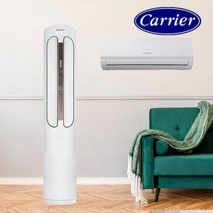 [캐리어] 에어로18단 인버터 18+6평 멀티 투인원 에어컨 실외기포함 CM05