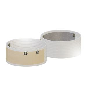 EB26B Coms 순은 어싱 밴드 손목 발목용 2개입 베이지