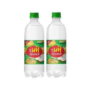 해태 갈배사이다 500ml 20개 과즙탄산음료 갈배사이다페트 과일음료 배음료 과즙음료