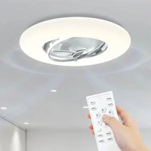 에어온 LED 천장 선풍기 방등 50W 360도 멀티 회전팬 디밍 색변환 LED 조명 실링팬 BLDC모터 저소음 