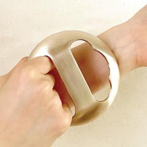 놋향 한손 괄사 마사지기 유기 얼굴 바디