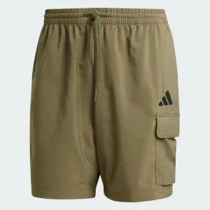 [롯데백화점]아디다스 에센셜 스몰 로고 카고 첼시 쇼츠 JD1827