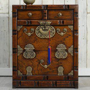 2서랍복반닫이 이조공예 고가구 원목가구 제기함