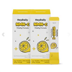 [공식판매처] 헤이데일리 NMN-C 엔엠엔씨 천연 NMN 비타민C 레몬맛 2개 20g (20포)