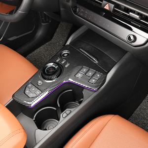 스포티지 NQ5 페이스리프트 튜닝 용품 기어패널 커버 카본 몰딩